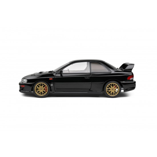 Solido 1:18 Diecast - 1998 Subaru Impreza 22B, Siyah -