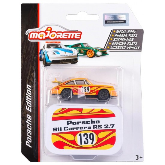 Majorette Porsche Deluxe Araçlar Porsche 911 Carrera Rs 2.7