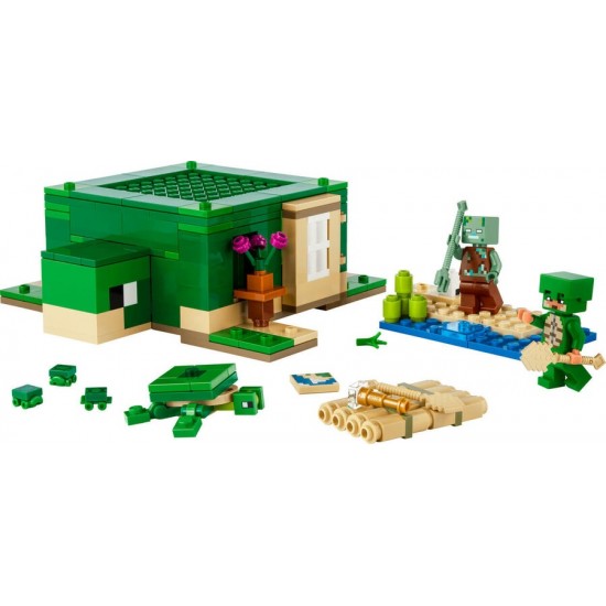  LEGO® Minecraft Kaplumbağa Plaj Evi