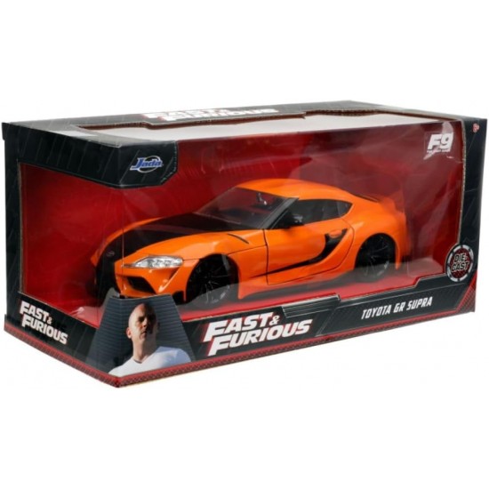  Fast & Furious Jada Toyota GR Supra, 1:32 Scale Orange