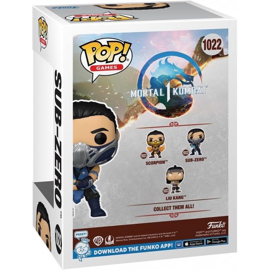 Funko Pop! Games: Mortal Kombat 1 - Sub Zero