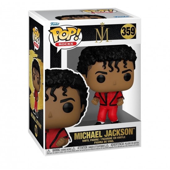 MICHAEL JACKSON THILLER 3.75" POP ROCKS VINYL FIGURE FUNKO 359 MJ IN STOCK