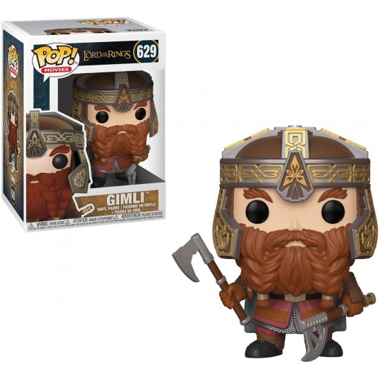 Funko 33248 POP Figür - LOTR/Hobbit: Gimli, Karışık KOD-626-