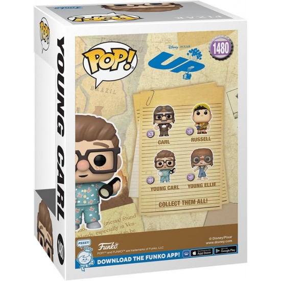 Funko Pop! Disney: Pixar - Yukarı, Genç Carl KOD-1480-