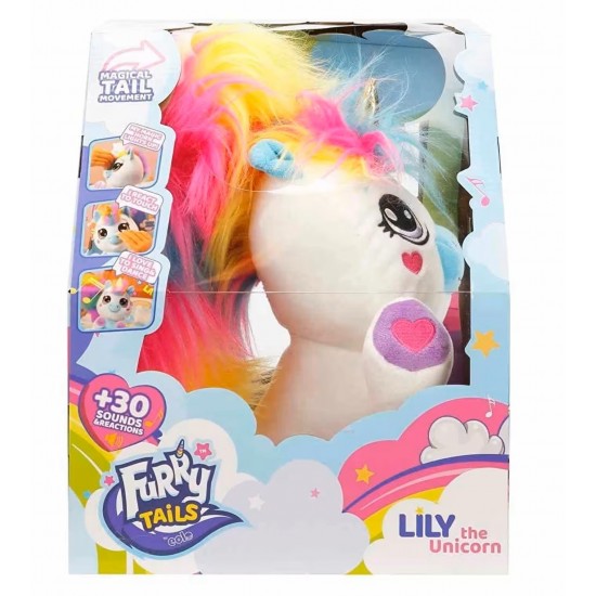 72033 Lily Sesli ve Işıklı Unicorn Peluş