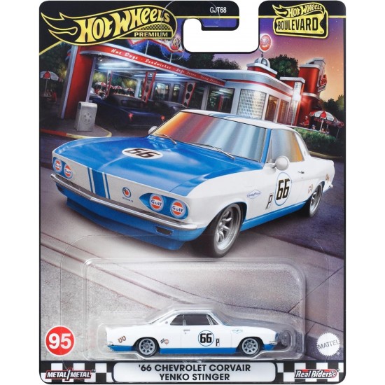  Mattel Hot Wheels Chevrolet Corvair Yenko Stinger '66 Hrt69 Hot Wheels Premium