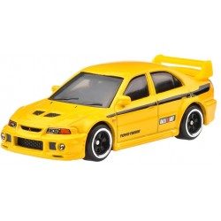 Hot Wheels 2024 90s Street Scene 2/5 Yellow Mitsubishi Lancer Evolution VI