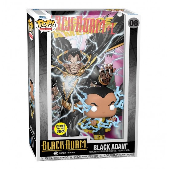 Funko POP Comic Cover DC Black Adam Glow In The Dark