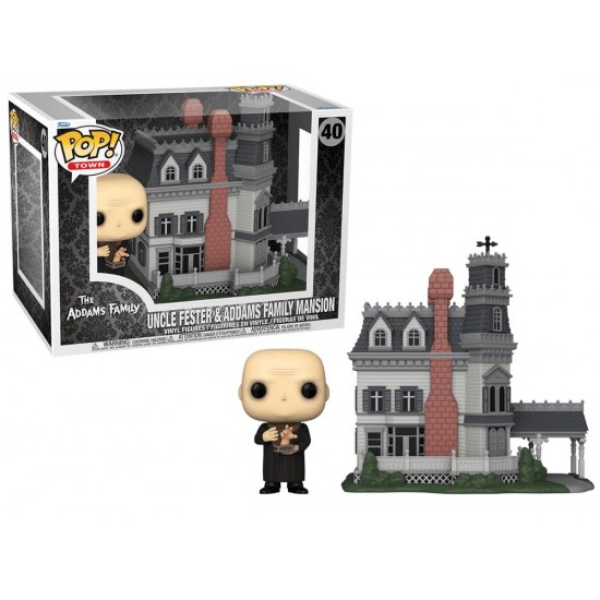 The Addams Family - Uncle Fester & Addams Family Mansion - Funko Pop (40)