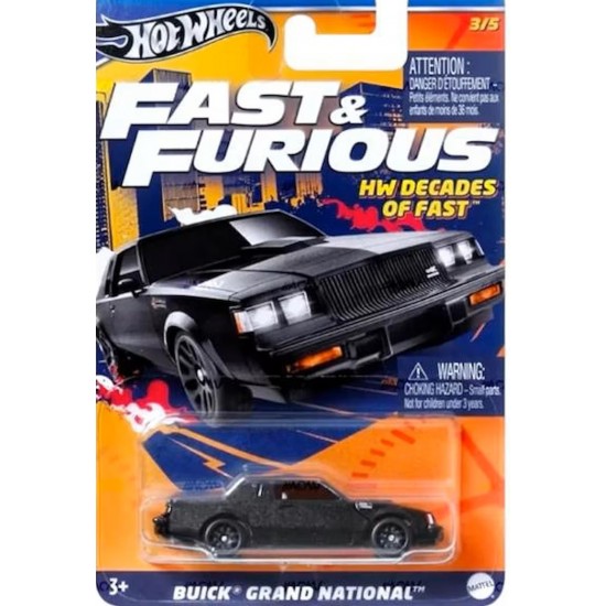 Hot Wheels Fast & Furious Buick Grand National HRW43