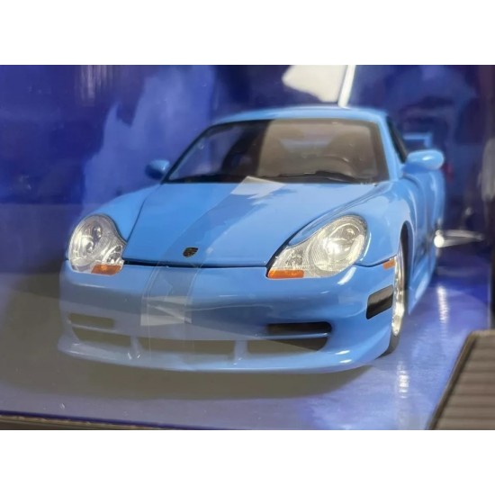 Fast And Furious Brians Porsche 911 GT3 Rs Blue 1:24 Scale Jada