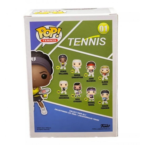 FUNKO POP 01 Tennis Legends Venus Williams kod*01