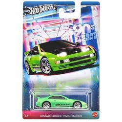 Hot Wheels 2024 90s Street Scene 3/5 Green Nissan 300ZX Twin Turbo