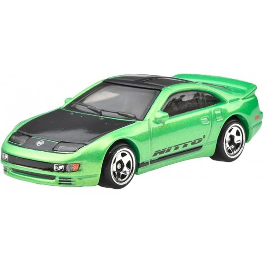 Hot Wheels 2024 90s Street Scene 3/5 Green Nissan 300ZX Twin Turbo