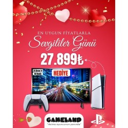 Playstation 5 Oyun Konsolu Televizyon Hediyeli Sevgililer Gününe Özel 