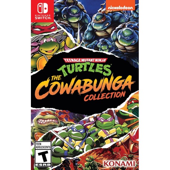 Teenage Mutant Ninja Turtles: The Cowabunga Collection - Switch OYUN